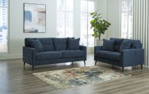 Ashley Furniture 26106/38/35 Ashley Furniture 26106/38/35 Bixler - 2 Pc. - Sofa, Loveseat - Navy