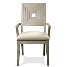 Riverside Furniture 73458 Cascade - Upholstered Wood-Back Arm Chair (Set of 2) - Dovetail