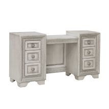 Pulaski Furniture P269134S Camila - 7 Drawer Vanity - Cream