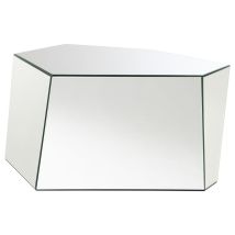 Coaster Fine Furniture 710446 Capella - Mirrored Abstract Geometric Coffee Table - Silver