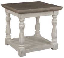 Signature Design by Ashley® T814-3 Havalance - Gray / White - Rectangular End Table