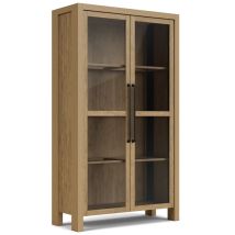 Riverside Furniture 91054 Davie - Display Cabinet - Light Brown