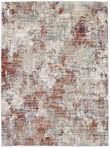 Furniture of America RG8171S Montijo - Area Rug - Concrete Umber Fabric