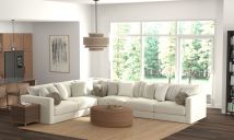 Jackson 2235/36/31/59/37/6-16 Jackson 2235/36/31/59/37/6-16 Ritzy - 6 Piece Modular Sectional - Bone