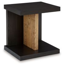 Signature Design by Ashley® T847-7 Kocomore - Brown / Natural - Chair Side End Table