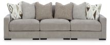 Benchcraft® 20305S2 Benchcraft® 20305S2 Aslan Court - 3-Piece Sofa Sectional - Pebble