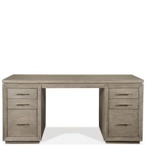 Riverside Furniture 39630 Prelude - Executive Desk - Light Brown