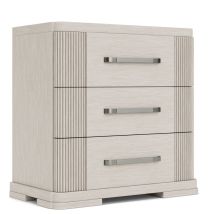 Riverside Furniture 78269 Alexis - 3-Drawer Nightstand - Latte Essence