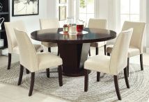 Furniture of America CM3556T-TABLE Cimma - Round Dining Table - Espresso