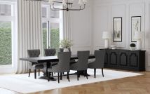 Coaster Fine Furniture 115531-S7G Florence - 7 Piece Extension Dining Table Set - Gray