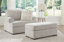 Benchcraft® 56603/23/14 Benchcraft® 56603/23/14 Eastonbridge - 2 Pc. - Chair And A Half, Ottoman - Shadow