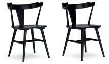 Ashley Furniture D501-02 Gretlynn - Dining Room Side Chair (Set of 2) - Black