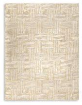 Signature Design by Ashley® R406411 Adanmund - Beige / Caramel - Large Rug