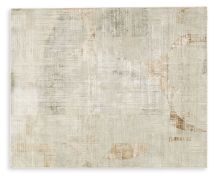 Signature Design by Ashley® R406471 Truward - Linen / Gray / Caramel - Large Rug