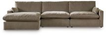 Signature Design by Ashley® 15706S3 Sophie - Cocoa - 3-Piece Sectional Sofa With Laf Corner Chaise