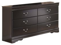 Ashley Furniture B128-31 Huey Vineyard - Six Drawer Dresser - Black
