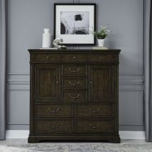 Liberty Furniture 512-BR42 Liberty Furniture 512-BR42 Arden Road - 2 Door 10 Drawer Chest - Satin Cherry