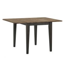 Intercon HP-TA-3650D-BBP-C Harper - Drop Leaf Table - Brushed Brown / Pecan