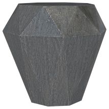 Coaster Fine Furniture 931159 Jacinto - Octagonal Solid Mango Wood Side Table - Gray