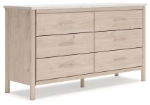 Ashley Furniture B2615-231 Cadmori - Six Drawer Dresser - Two-Tone