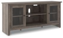 Signature Design by Ashley® W275-68 Arlenbry - Gray - LG TV Stand W/Fireplace Option