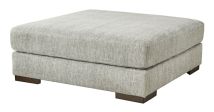 Ashley Furniture 1440408 Regent Park - Pewter - Oversized Accent Ottoman