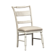 Liberty Furniture 661W-C1501S Whitney - Slat Back Side Chair - White