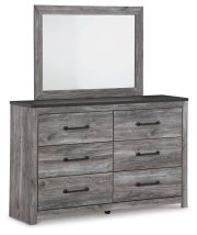 Signature Design by Ashley® B1290B1 Bronyan - Dark Gray - Dresser And Mirror