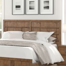 Liberty Furniture 936-BR13 Shaker Lakes - Queen Panel Headboard - Harvest Brown