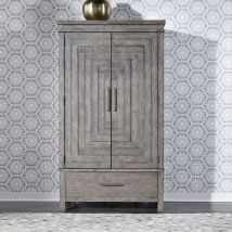 Liberty Furniture 406-BR-ARM Modern Farmhouse - Armoire - Gray