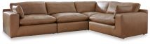 Signature Design by Ashley® 30901S3 Emilia - Caramel - 4-Piece Sectional