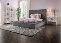 Furniture of America CM7895GY-Q-BED Golati - Queen Bed - Gray
