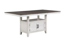 New Classic 40-7522-CT Richland - Counter Table Top & Base - Dark Gray