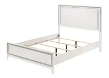 ACME 28447EK Haiden - Eastern King Bed - Led & White Finish