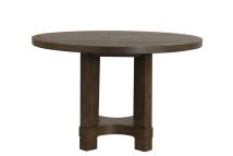 New Classic D4212-11 Cityscape - Round Dining Table - Dark Brown