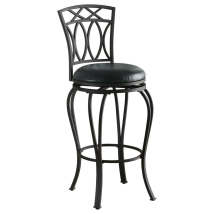 CoasterEveryday 122060 Adamsville - Upholstered Swivel Bar Stool - Black