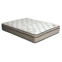 Furniture of America DM318CK-M Lilium - Euro Pillow Top Mattress - White