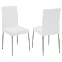 CoasterEveryday 120767WHT Maston - Upholstered Dining Side Chair (Set of 4) - White