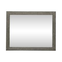 Liberty Furniture 906-BR51 Skyview Lodge - Landscape Mirror - Cobblestone