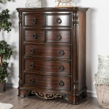 Furniture of America CM7311C Menodora - Chest - Brown Cherry
