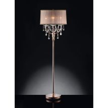 Furniture of America L95126F Cecelia - Floor Lamp - Hanging Crystal