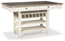 Ashley Furniture D647-32 Bolanburg - Rectangular Dining Room Counter Table - Beige