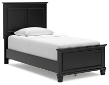 Signature Design by Ashley® B687B2 Lanolee - Black - Twin Panel Bed