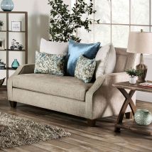 Furniture of America SM2287-LV Catarina - Loveseat - Beige