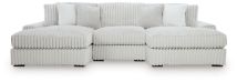 Ashley Furniture 25903S4 Ashley Furniture 25903S4 Stupendous - 3-Piece Sectional With Double Chaise - Alloy