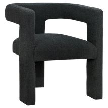 Coaster Fine Furniture 902882 Petra - Boucle Upholstered Accent Side Chair - Black