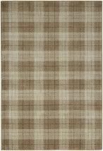 Furniture of America RG8183S Kendrick - 8' x 10' Plaid Area Rug - Beige