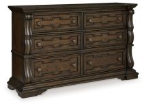 Ashley Furniture B947-31 Maylee - Dresser - Dark Brown