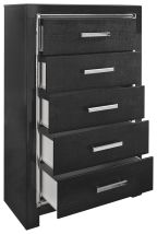 Ashley Furniture B1420-46 Kaydell - Black - Five Drawer Chest