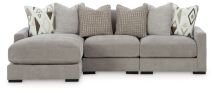 Benchcraft® 20305S3 Benchcraft® 20305S3 Aslan Court - 3-Piece Sofa Sectional With LAF Corner Chaise - Pebble